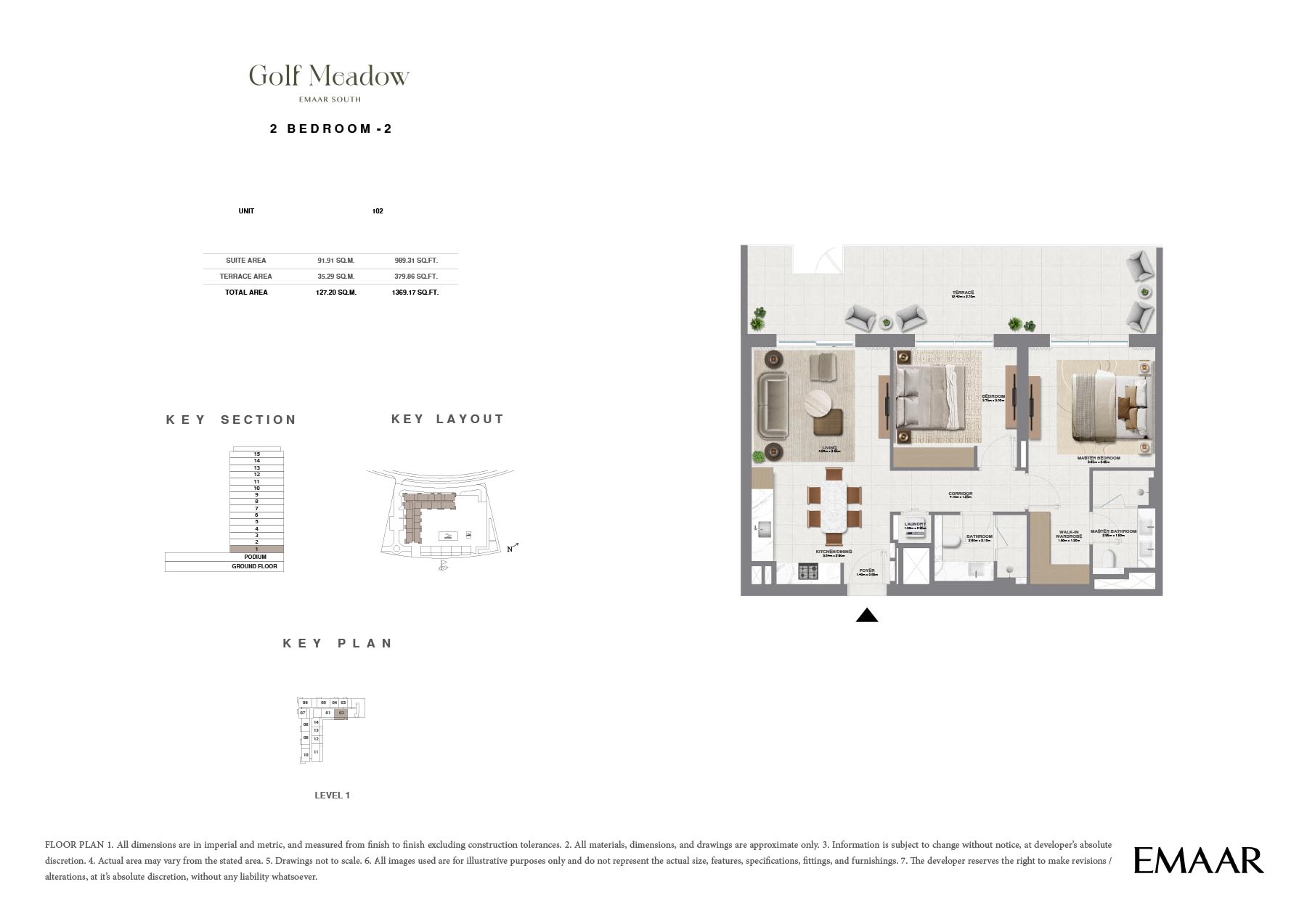 2 Bedroom